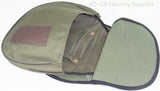 falconry bag and shoulder strap, olive green cordura