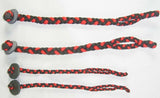 Braided Mews Jesses (para-cord) falconry  extra large  very strong
