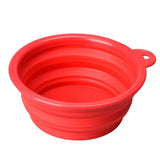 Dog Travel Bowl, Water Food Pet,  Silicone Collapsible & Carabiner