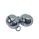nickel plated falconry lahore bells  (Pair with a cable tie)