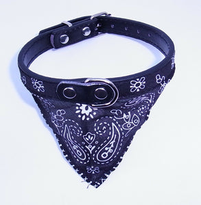 Dog Collar with Neckerchief Scarf Bandana