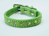 Diamante studded Dog collar for Chihuahua or Teacup Pomeranian  xxs