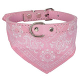 Dog Collar with Neckerchief Scarf Bandana