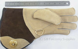 Suede Leather Falconry Glove Extra Extra Large Double skinned