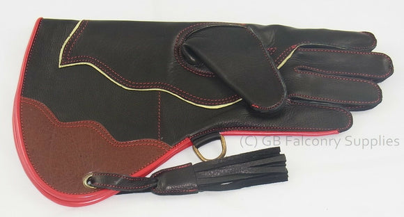 Ultimate Falconry Glove. Double Skinned Made with Kevlar layer