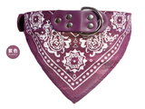 Dog Collar with Neckerchief Scarf Bandana . XXL  47-55cm