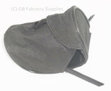 Falconry Hood Protector and Pouch  (fits snuggly on your belt) Dark green colour