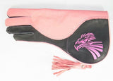 Falconry Glove for Ladies  PINK (Double skinned)  for extra protection