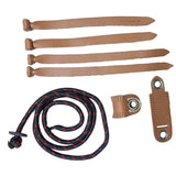 Falconry Aylmeri anklet, jesses and Leash combination set