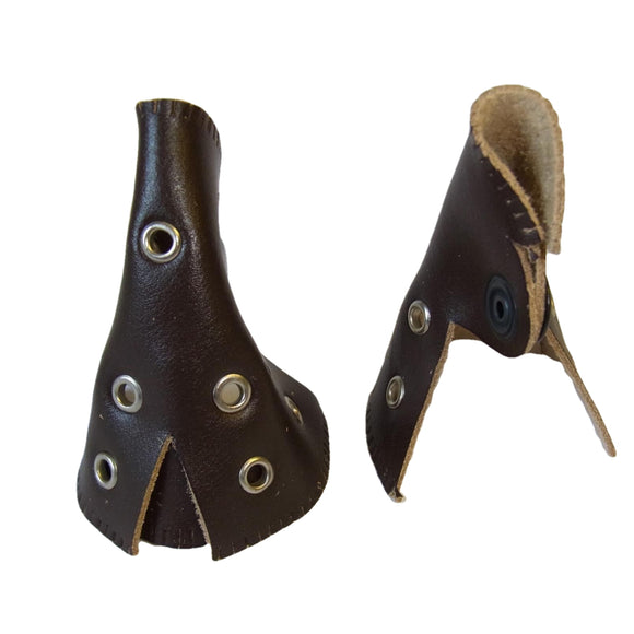 Falconry Squirrel Chaps, Real Leather  for Harris/Red Tail Hawks